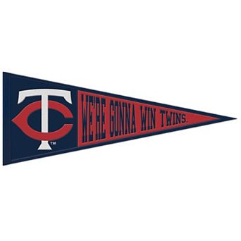 "WinCraft Minnesota Twins 13"" x 32"" Slogan Pennant"