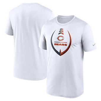 Men's Nike White Chicago Bears Icon Legend Performance T-Shirt