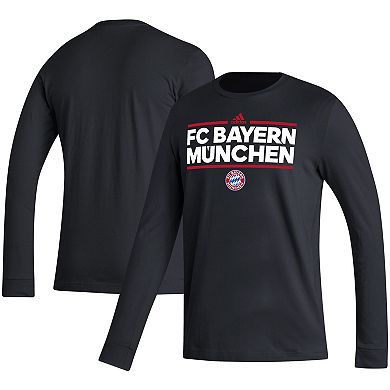 Men's adidas Black Bayern Munich AEROREADY Dassler Long Sleeve T-Shirt