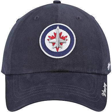 Women's '47 Navy Winnipeg Jets Team Miata Clean Up Adjustable Hat