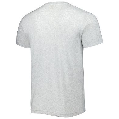 Men's Homage Jarvis Landry & Tyrann Mathieu Heather Gray New Orleans Saints NFL Jam Tri-Blend T-Shirt