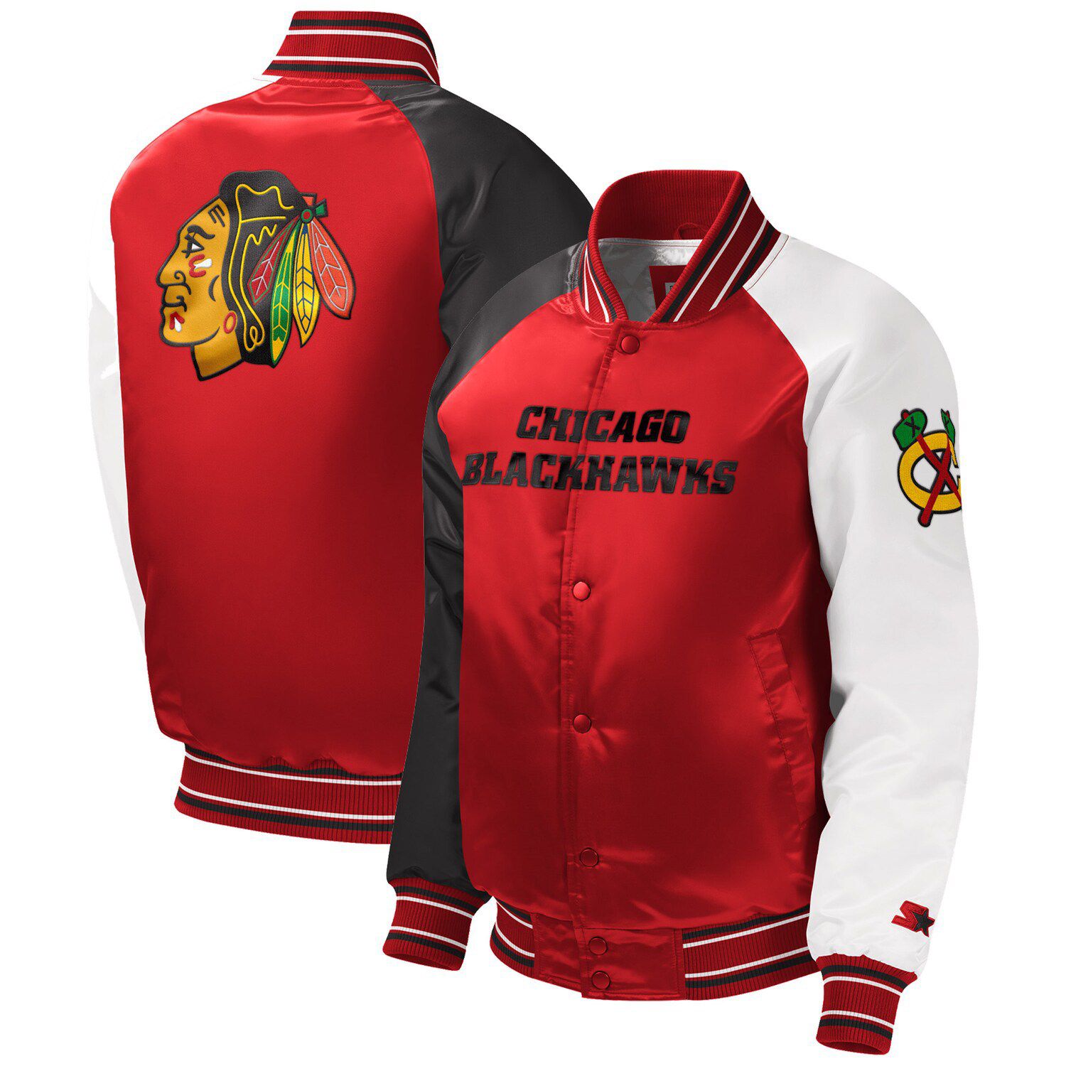 Men's Fanatics Branded Black Chicago Blackhawks Authentic Pro Travel &  Training Full-Zip Hoodie 
