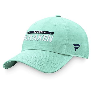 Men's Fanatics Light Blue Seattle Kraken Authentic Pro Rink Adjustable Hat