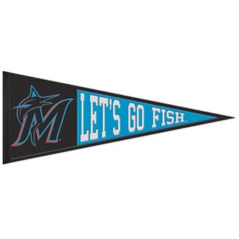 "WinCraft Miami Marlins 13"" x 32"" Slogan Pennant"