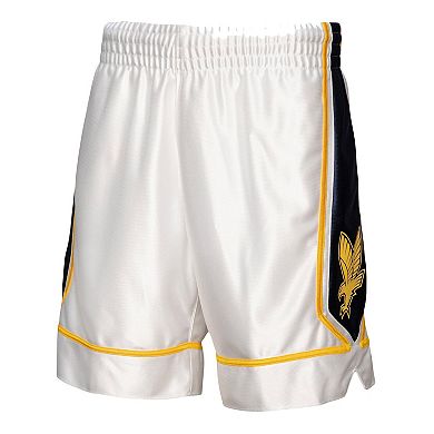 Men's Mitchell & Ness White Marquette Golden Eagles Authentic Shorts