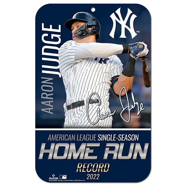 Buy Aaron Judge New York Yankees American League Home Run Record