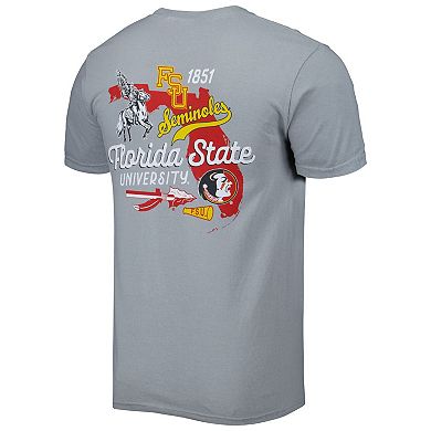 Men's Graphite Florida State Seminoles Vault State Comfort T-Shirt