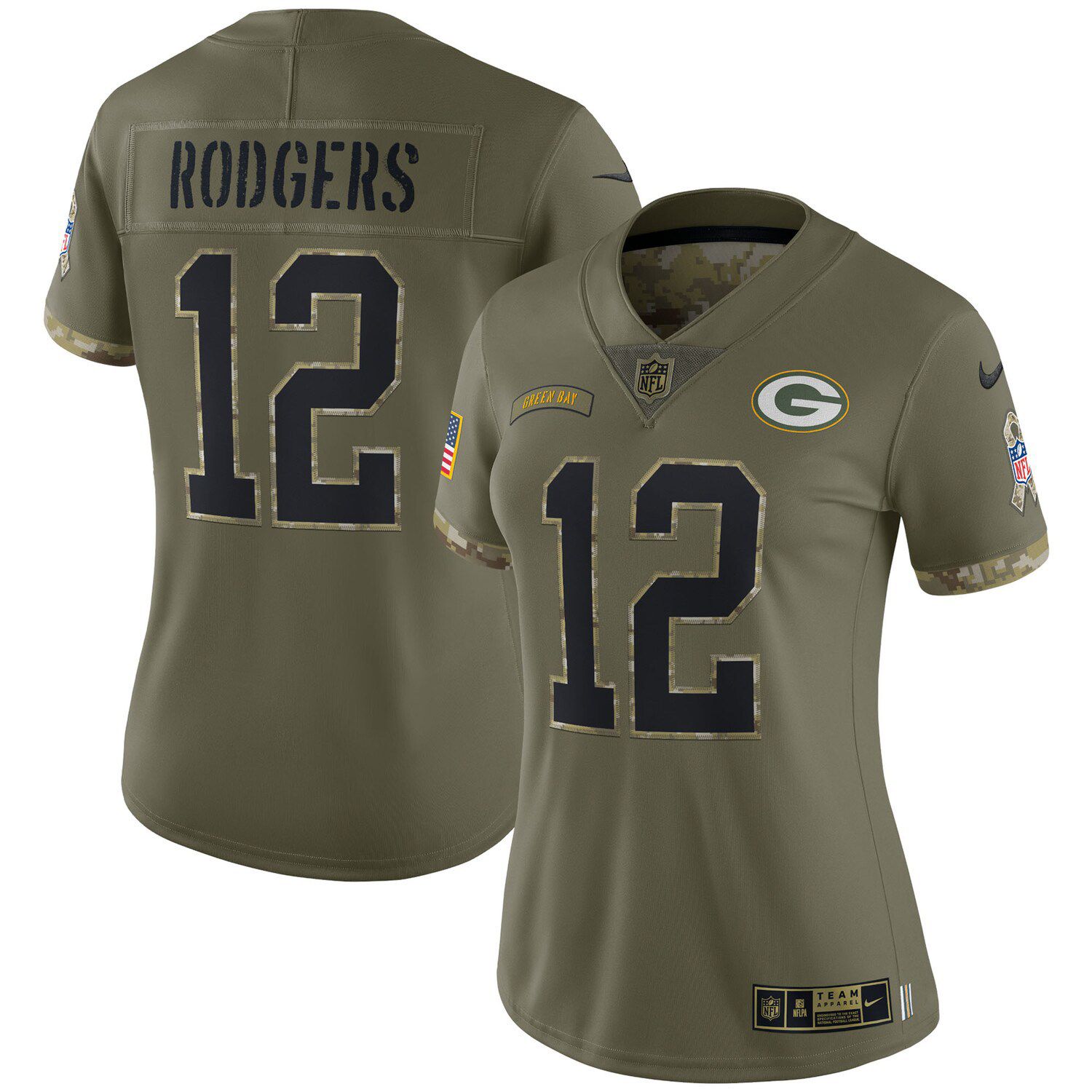 Aaron Rodgers Salute To Service Jersey