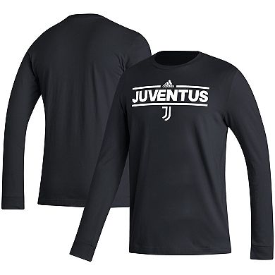 Men's adidas Black Juventus AEROREADY Dassler Long Sleeve T-Shirt