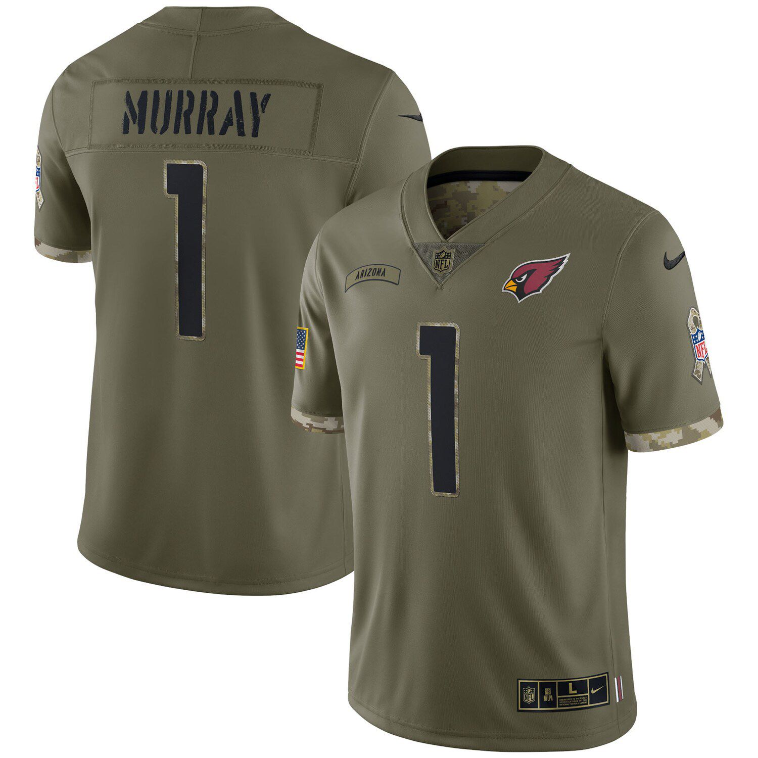 Nike Kids' Youth Alvin Kamara Olive New Orleans Saints 2022 Salute To  Service Player Limited Jersey