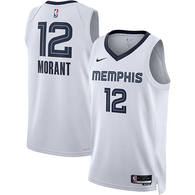 Unisex Nike Ja Morant White Memphis Grizzlies 2022/23 Swingman Jersey -  Association Edition