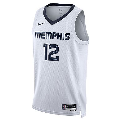 Unisex Nike Ja Morant White Memphis Grizzlies 2022/23 Swingman Jersey - Association Edition