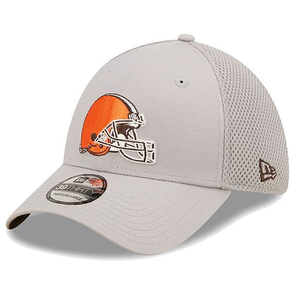 Cleveland Browns Throwback Golfer Hat, Gray, by New Era