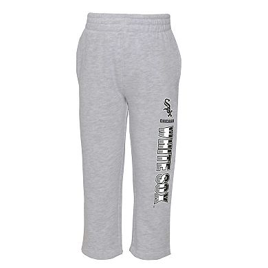 Toddler Black/Heather Gray Chicago White Sox Two-Piece Playmaker Set