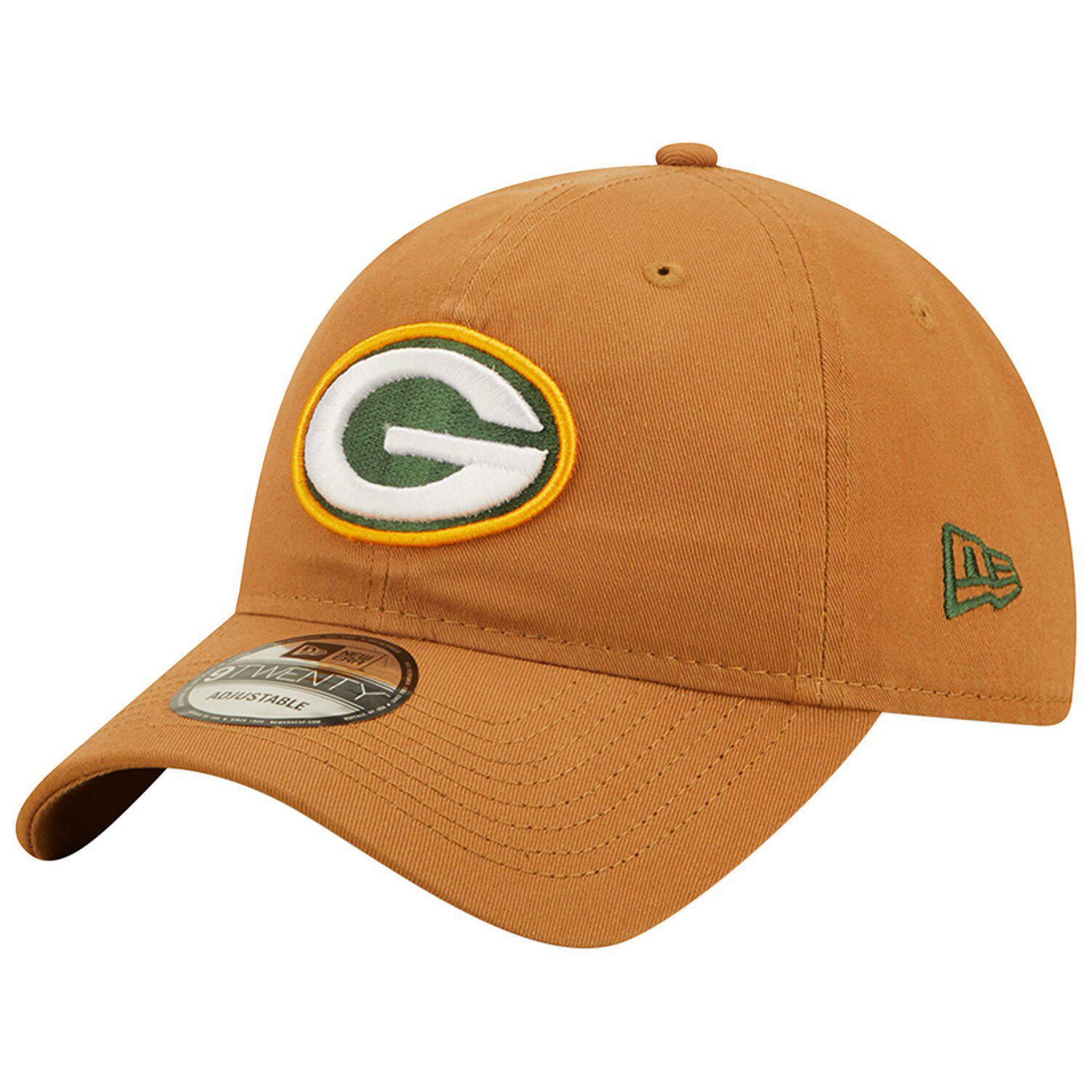 Green Bay Packers New Era Women's Retro Beachin 9TWENTY Adjustable Hat -  Cream