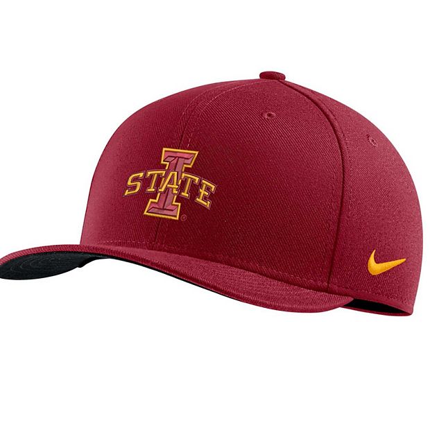 Men's Nike Crimson Iowa State Cyclones Classic99 Swoosh Performance Flex Hat