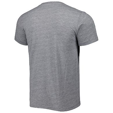 Men's Homage Tom Brady & Mike Evans Heather Gray Tampa Bay Buccaneers NFL Jam Tri-Blend T-Shirt