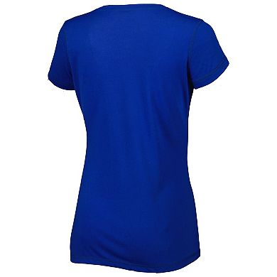 Women's Concepts Sport Royal Kansas City Royals Badge T-Shirt & Pajama Pants Sleep Set