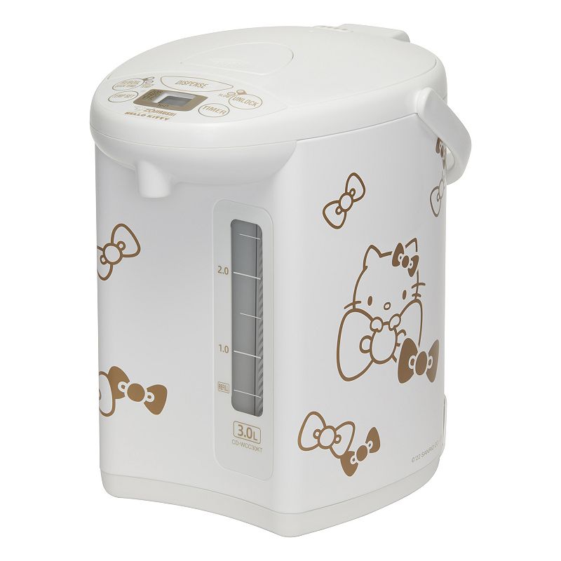 Zojirushi Hello Kitty Micom Water Boiler & Warmer, White, 3 LITER