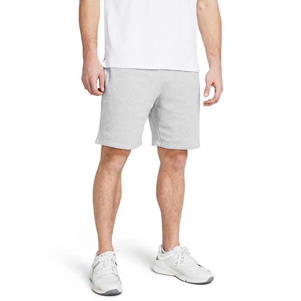 Men's Under Armour Rival Fleece Shorts Color: Mod Gray Size: S