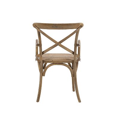 Linon Conelly Arm Dining Chair