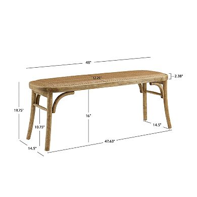 Linon Conelly Bentwood Bench