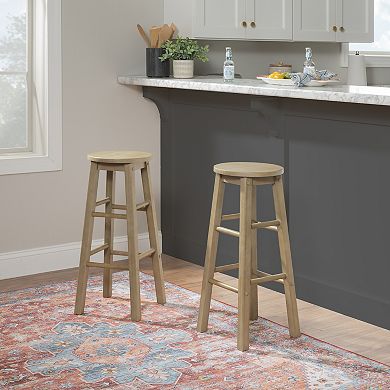 Linon Backless Bar Stool
