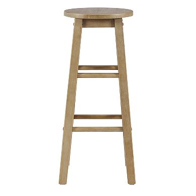 Linon Backless Bar Stool