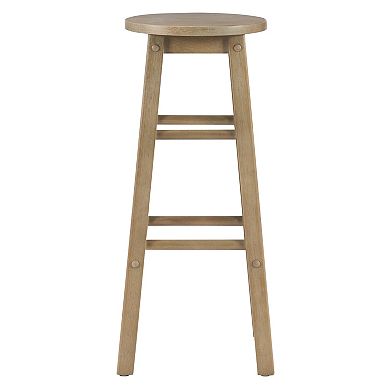 Linon Backless Bar Stool