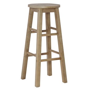 Linon Backless Bar Stool