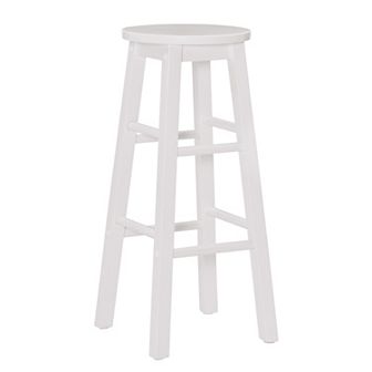 Linon Backless Bar Stool