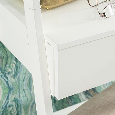 Linon Lilymae Leaning Vanity Floor Decor & Stool 2-piece Set
