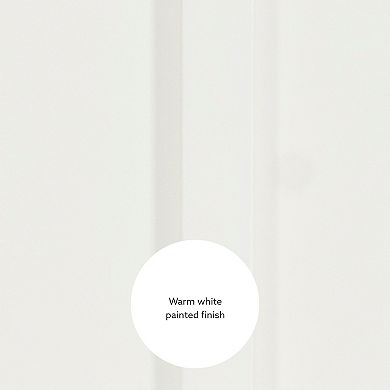 Linon Lilymae Leaning Vanity Floor Decor & Stool 2-piece Set