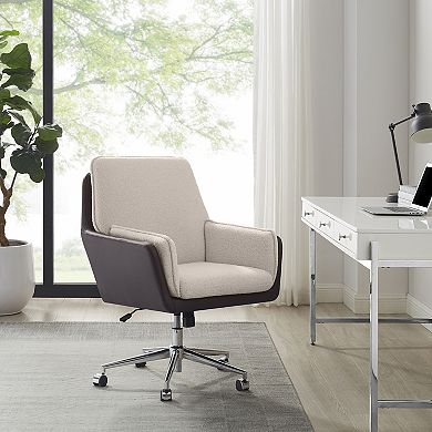 Linon Mabry Swivel Office Chair