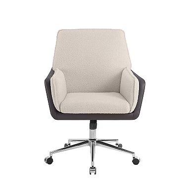 Linon Mabry Swivel Office Chair