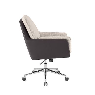 Linon Mabry Swivel Office Chair