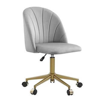 Linon Adalynn Swivel Desk Chair