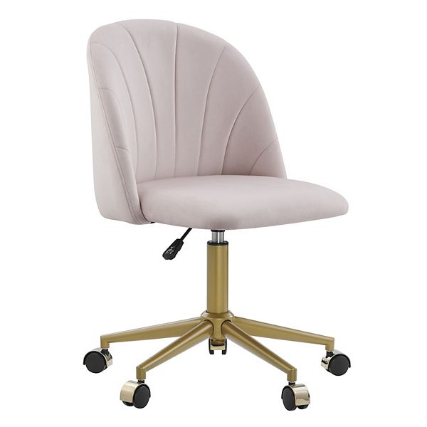 Linon Adalynn Swivel Desk Chair - Pink