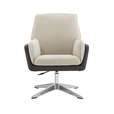 Linon Marion Swivel Arm Chair