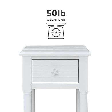 Linon Seaboard Small End Table