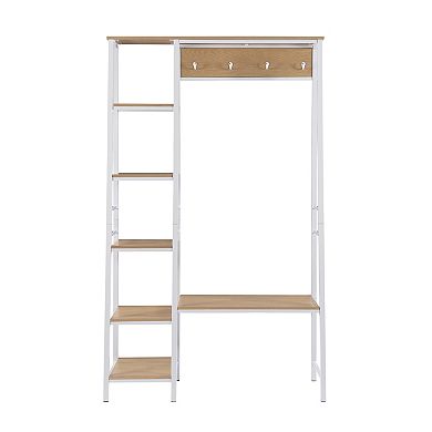 Linon Austin Hall Tree Floor Decor