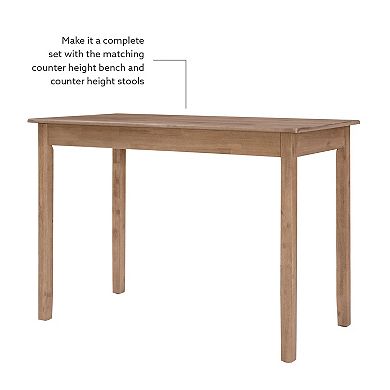 Linon Jorissen Tavern Bar Height Dining Table