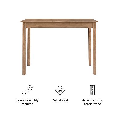 Linon Jorissen Tavern Bar Height Dining Table