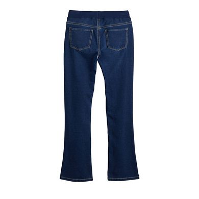 Girls 6-20 SO® Adaptive Rib Waist Bootcut Jeans in Regular & Plus Size