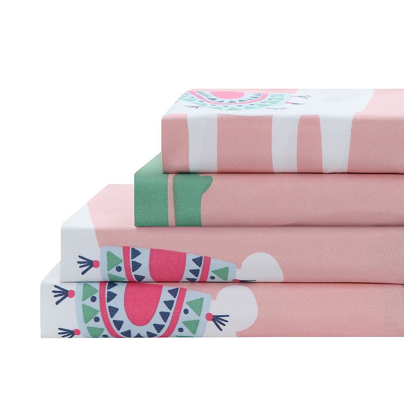 Harper Lane Sheet Set or Pillowcases, Pink, FULL SET