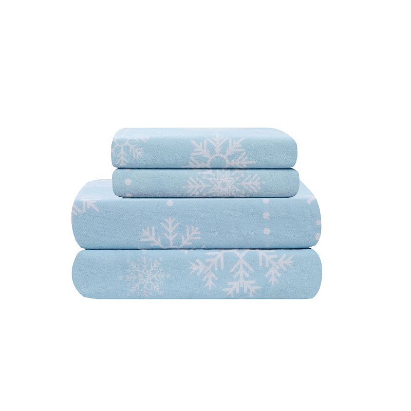 37846775 Harper Lane 4-piece Flannel Sheet Set or Pillowcas sku 37846775