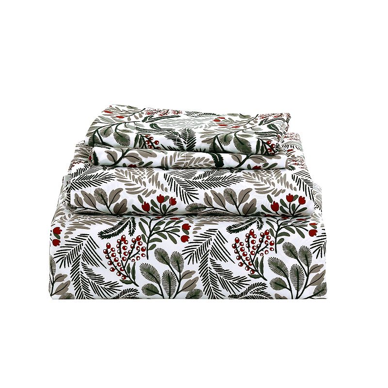 62865391 Harper Lane Pine Flower Sheet Set or Pillowcase Pa sku 62865391