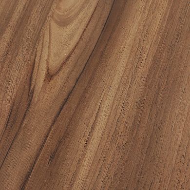 Sunnydaze Modern Wire Steel 3-Piece Indoor Bar Set with Table - Brown