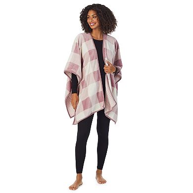 Women's Cuddl Duds® Double Plush Reversible Wrap