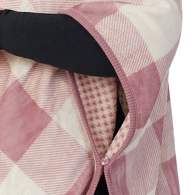 Women's Cuddl Duds® Double Plush Reversible Wrap